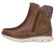 Skechers Ankle Boots - Brown - 167941 SYNERGY KNIT