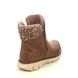 Skechers Ankle Boots - Brown - 167941 SYNERGY KNIT