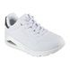 Skechers Trainers - White Silver - 155196 UNO