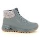 Skechers Hi Tops - Grey - 167988 UNO RUGGED KNIT