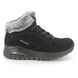 Skechers Hi Tops - Black - 167433 UNO RUGGED SUEDE