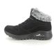 Skechers Hi Tops - Black - 167433 UNO RUGGED SUEDE