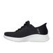 Skechers Trainers - Black White - 150012 SLIP INS LACE