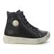 Softinos Hi Tops - Black leather - P900756/001 APPE AMY LACE