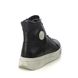 Softinos Hi Tops - Black leather - P900756/001 APPE AMY LACE