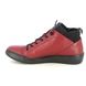 Softinos Ankle Boots - Red leather - P900549/050 BIEL BECKY BUNGEE