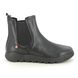 Softinos Chelsea Boots - Black leather - P900765/000 WHAD WAVEY