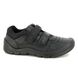 Start Rite Boys Shoes - Black leather - 8237-76F RHINO WARRIOR