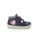 Superfit Toddler Girls Boots - Purple suede - 1000771/8500 SUPIES 2V HEART