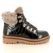 Tamaris Winter Boots - Black croc - 2626443028 ADALENA HIKER