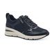 Tamaris Trainers - Navy - 2372142890 REA ZIP WEDGE