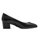 Tamaris Court Shoes - Black leather - 2230642003 ROSE BLOCK 45