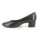 Tamaris Court Shoes - Black leather - 2230642003 ROSE BLOCK 45