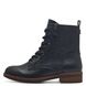 Tamaris Lace Up Boots - Navy - 2510741805 SHAEPEECH ZIP