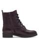 Tamaris Lace Up Boots - Wine - 2510741537 SHAEPEECH ZIP