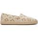 Toms Comfort Slip On Shoes - Natural - 10020692 Alpargata Rope 2.0