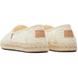 Toms Comfort Slip On Shoes - Natural - 10020685 Alpargata Rope 2.0