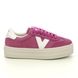 Victoria Trainers - Fuchsia Suede - 1092170/63 BARCELONA SUEDE