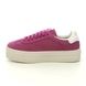 Victoria Trainers - Fuchsia Suede - 1092170/63 BARCELONA SUEDE