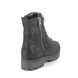 Waldlaufer Lace Up Boots - Black fabric - 338813/111299 HANAKO H FIT