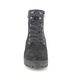 Waldlaufer Lace Up Boots - Black fabric - 338813/111299 HANAKO H FIT