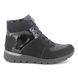 Waldlaufer Hi Tops - Black patent suede - 626K82/300001 RAMONA K FIT