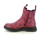 Westland Chelsea Boots - Red floral - 769525/989381 PEYTON 05 TEX