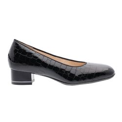 Ara Court Shoes - Black croc - 11838/26 GRACO  GRAZ