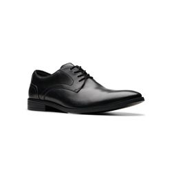 Clarks Smart Shoes - Black leather - 784897G BRANDON LACE