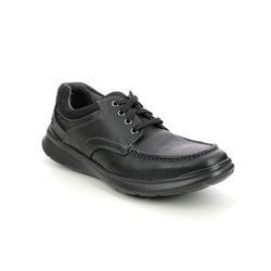 Clarks Cotrell Edge Black Mens comfort shoes 2021-18H