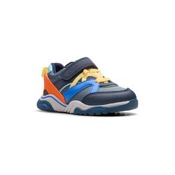 Clarks Boys Trainers - Blue - 784046F FEATHERPACE T