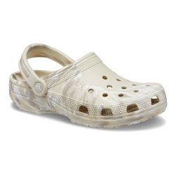 Crocs Closed Toe Sandals - Bone - 206867/2Y3 Classic Marbled