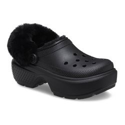 Crocs Slippers - Black - 208546/001 Stomp Lined