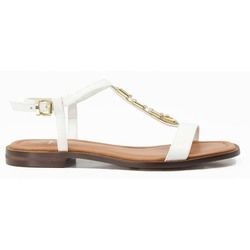 Dune London Flat Sandals - White - 7950062007280 Lotty