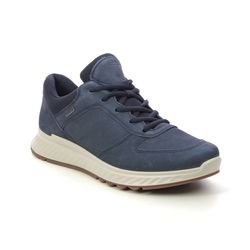 ECCO Trainers - Navy nubuck - 835303/01303 EXOSTRIDE GORE