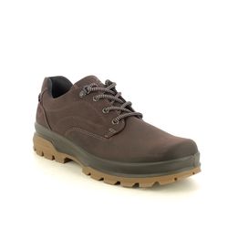 ECCO Walking Shoes - Brown nubuck - 838134/02178 RUGGED TRACK TEX