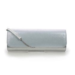 Begg Exclusive Occasion Handbags - Silver Glitz - MELINA/T20 MELINA CLUTCH