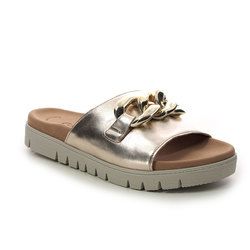 Gabor Slide Sandals - Metallic - 23.743.62 ERICA