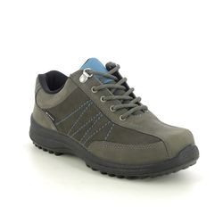 Hotter Walking Shoes - Grey leather - 26724/00 MIST GTX EX WID