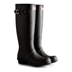 Hunter Wellingtons - Black - WFT2353RMABLK Womens Original Tall