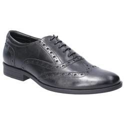 Hush Puppies Smart Shoes - Black - HPM2000-76-1 Oaken Brogue