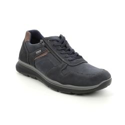 IMAC Casual Shoes - Navy nubuck - M025/CN BENTHIC ZIP TEX