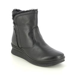 IMAC Ankle Boots - Black leather - 6818/1400011 KENIA  LO TEX