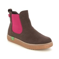 Jana Chelsea Boots - Brown multi - 25480/29359 DURL WIDE VEGAN