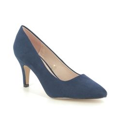 navy high heel shoes uk