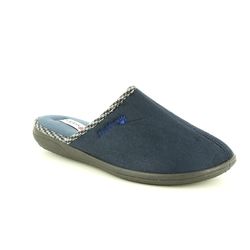 Padders Slippers & Mules - Navy - 0471/24 LUKE   G FIT