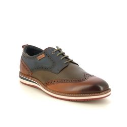 Pikolinos Brogues - Tan Leather - M1T4191C1/250 AVILA BROGUE