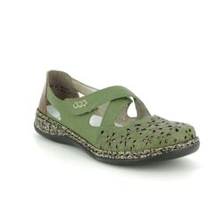 green mary jane shoes