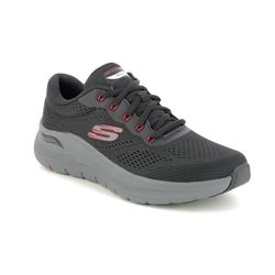 Skechers Trainers - Black Red - 232700 ARCH FIT 2 LACE