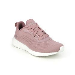 Skechers Bobs Squad BLSH Blush Pink Womens trainers 32504